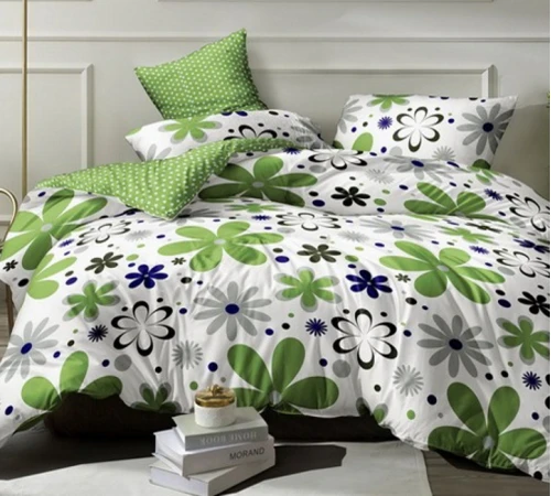 Комплект постельного белья Сатин 22-1262 Green Summer