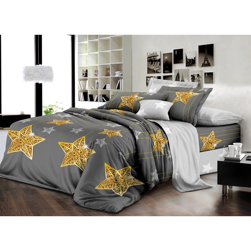 Комплект постільної білизни Бязь 17-0422 Golden Star