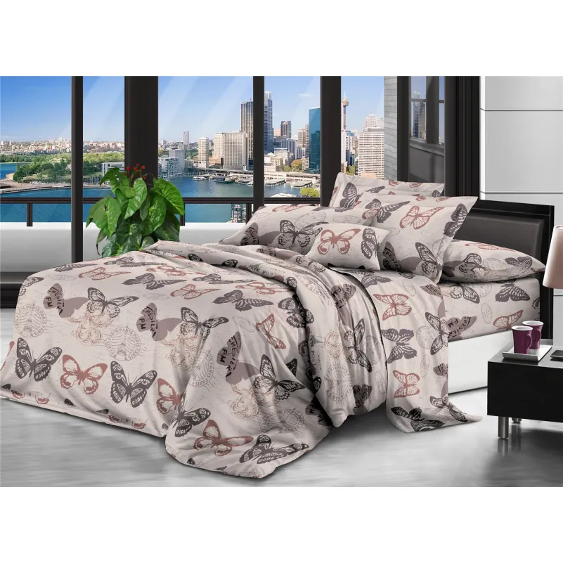 Простирадло 100% поліестер 15-0227 Azure