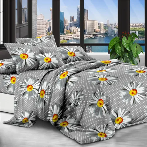 Комплект постільної білизни 100% поліестер 15-0253 Betty