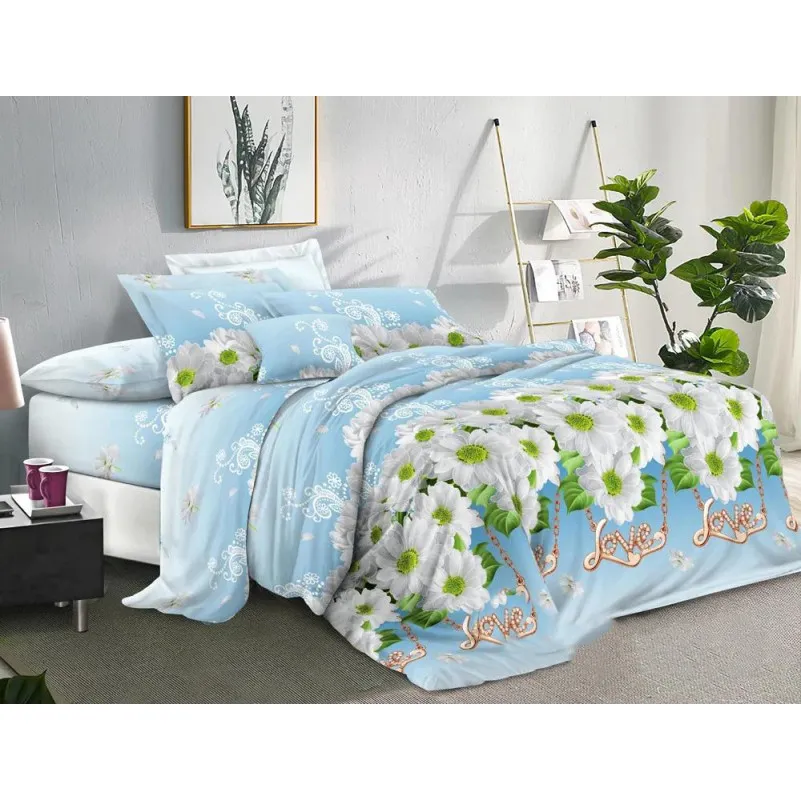 Комплект постельного белья 100% полиэстер 15-0179 Clermont-Ferrand