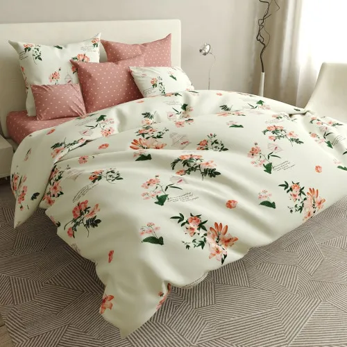 Комплект постельного белья Бязь 17-0401 Bird in a cage