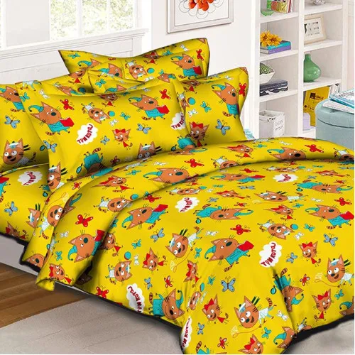 Комплект постельного белья Бязь 17-0423 Три кота