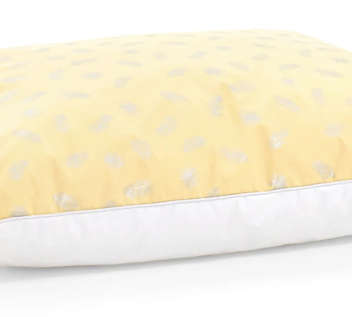 Подушка пуховая KARMEN №1801 "Bio-Beige" 90% Bio пух тик