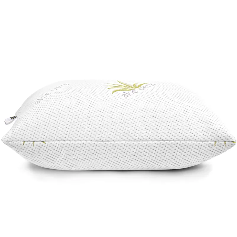 Подушка антиаллергенная №717 "Dorotea" EcoSilk трикотаж (упругая)