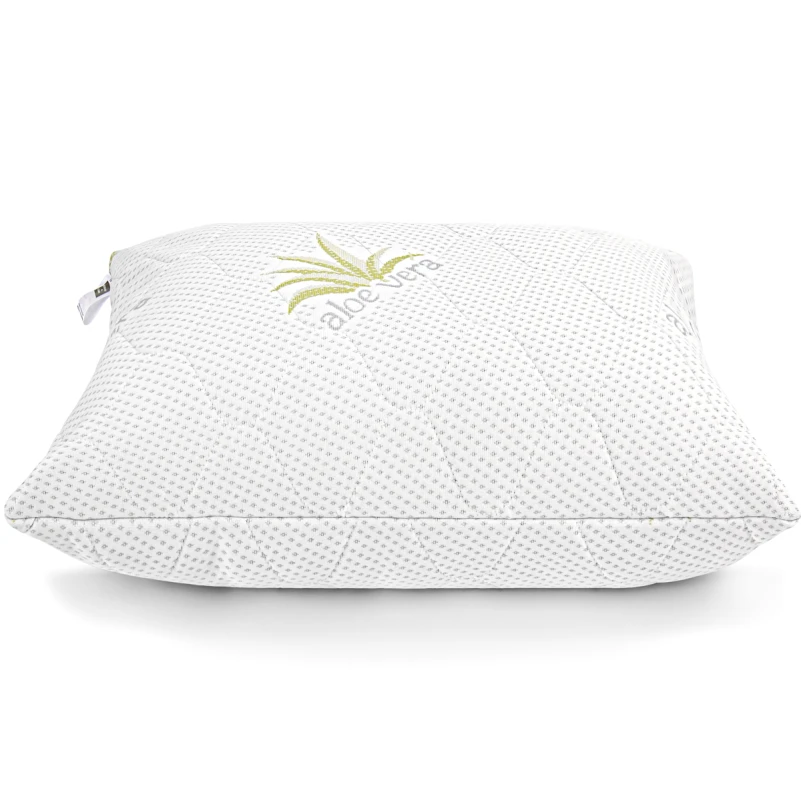 Подушка антиаллергенная №771 "Alberto" EcoSilk трикотаж (упругая)