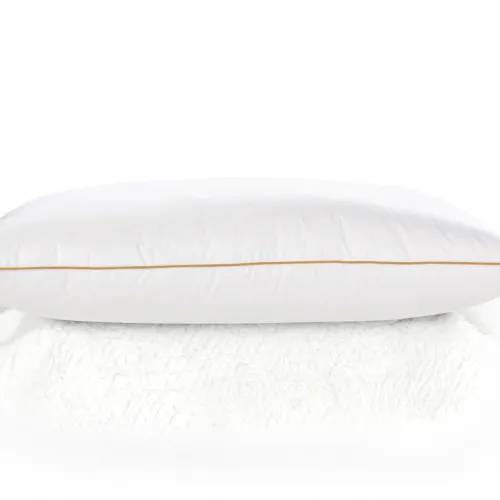 Подушка пуховая DeLuxe White Hand Made №903 100% пух Deluxe class тик Luxe (мягкая)