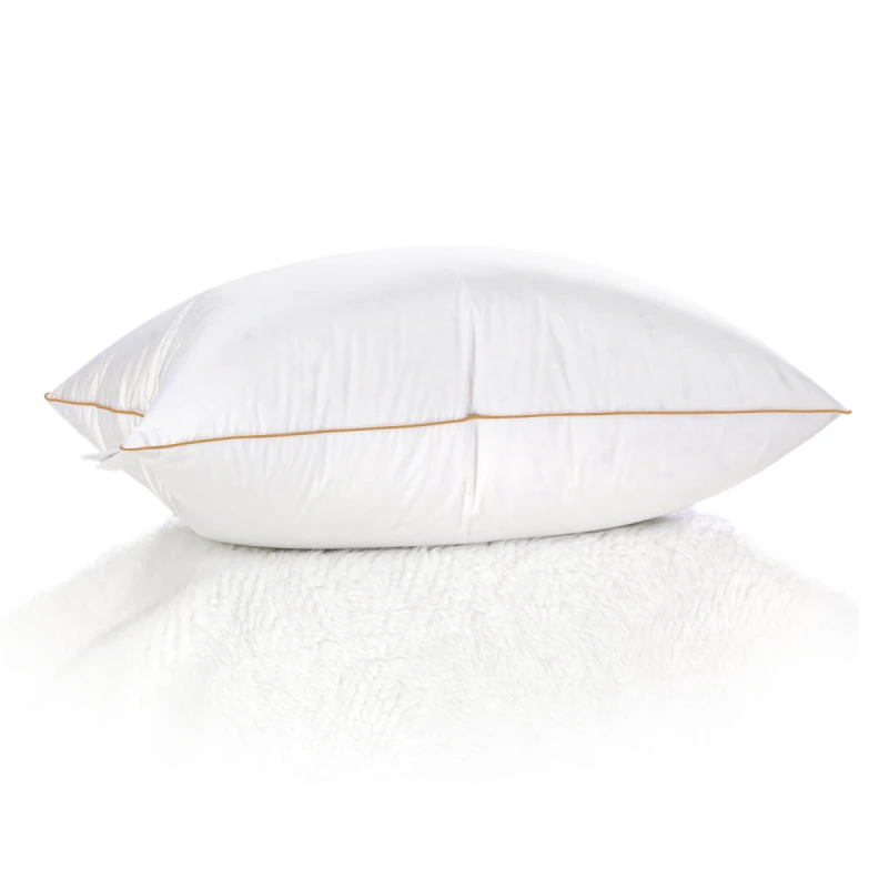 Подушка пуховая DeLuxe White Hand Made №904 100% пух Deluxe class тик Luxe (средняя)