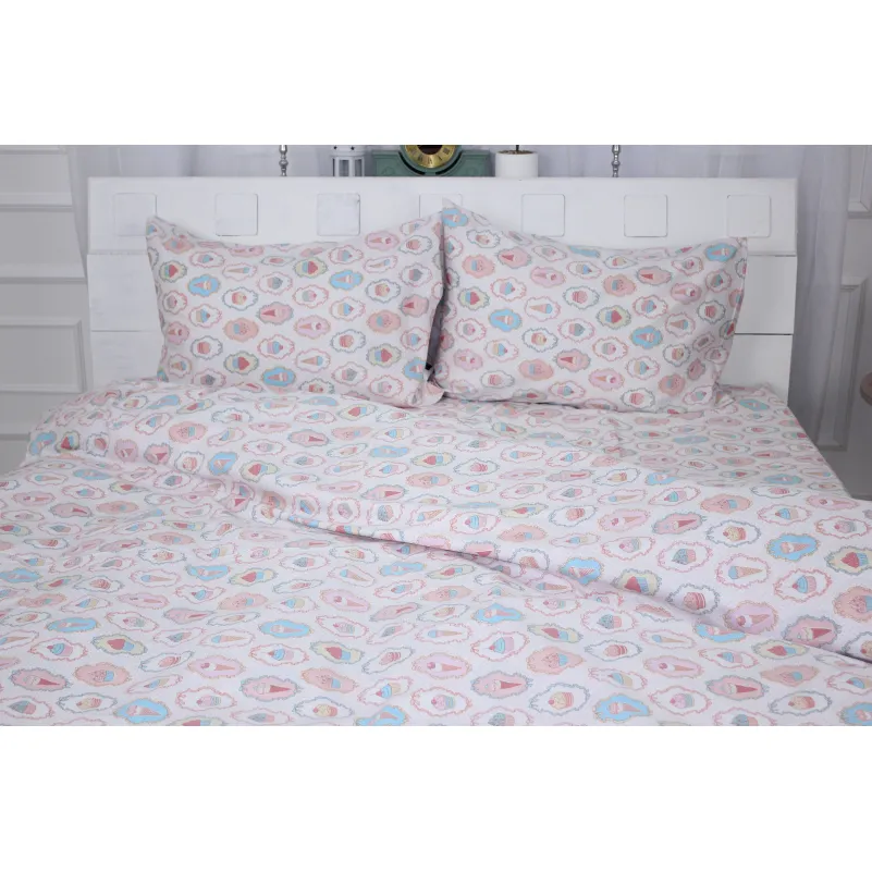 Комплект постельного белья MirSon Ranforce Elite 17-0400 Nyami