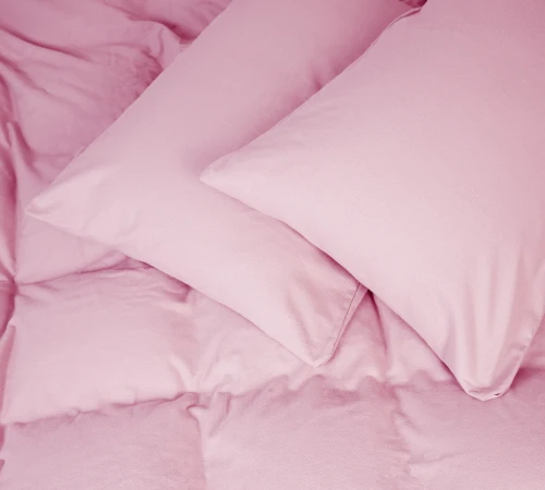 Простирадло на гумці Фланель 008 "Pink" висота 25 см (дитячі 10 см)