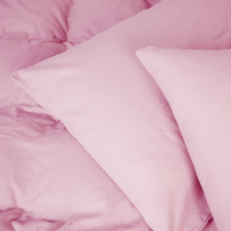 Комплект постільної білизни Фланель 008 "Pink" - 7