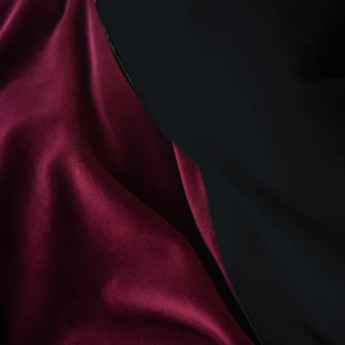 Комплект постельного белья Велюр Winter Frost 28-0007 + 28-0002 Poinsettia Velvet - 2