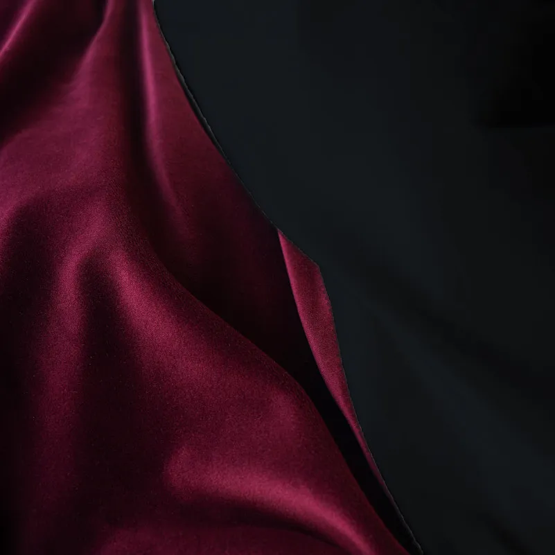 Комплект постільної білизни Велюр Winter Frost 28-0007 + 28-0002 Poinsettia Velvet - 1