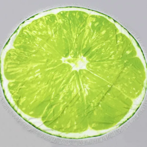 Пляжное полотенце №5067 Summer Time Lime