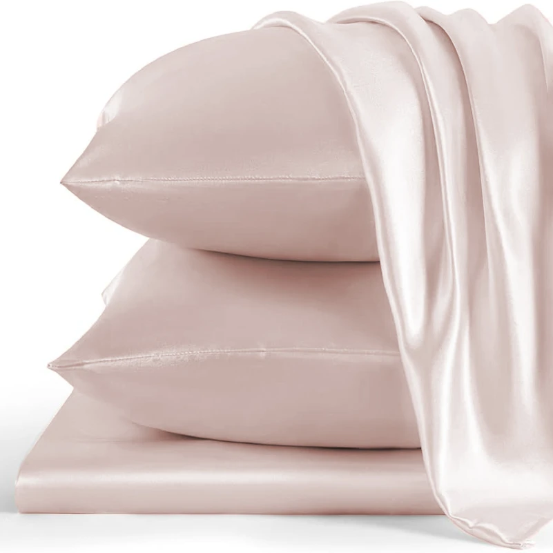 Комплект постільної білизни 100% натуральний шовк сорт Mulberry 30-10 powder - 3
