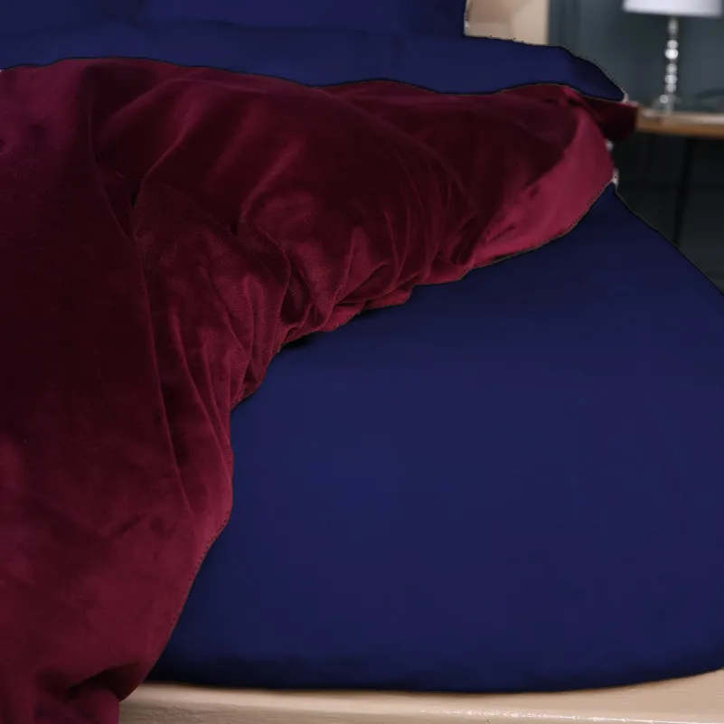 Комплект постельного белья Велюр Winter Frost 28-0006 + 28-0002 Primula Velvet - 6