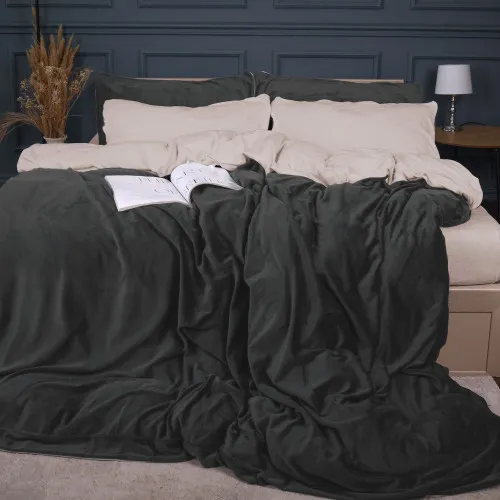 Комплект постельного белья Велюр Winter Terry 28-0033 Pulmonaria