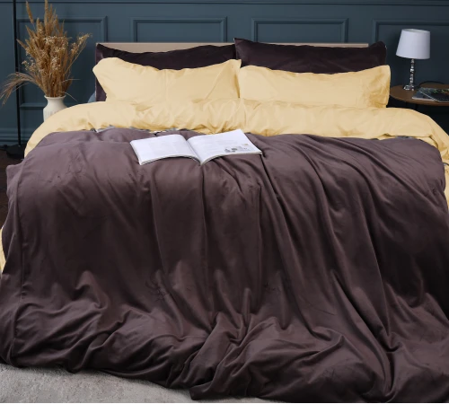 Комплект постільної білизни Велюр Winter Delicate 28-0067 Ranuncolo