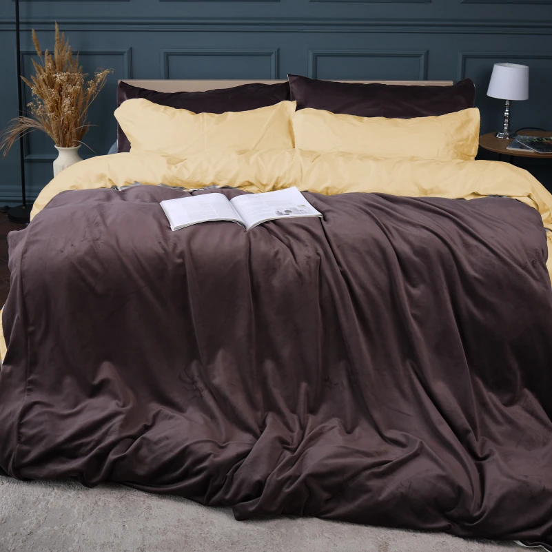 Комплект постельного белья Велюр Winter Delicate 28-0067 Ranuncolo