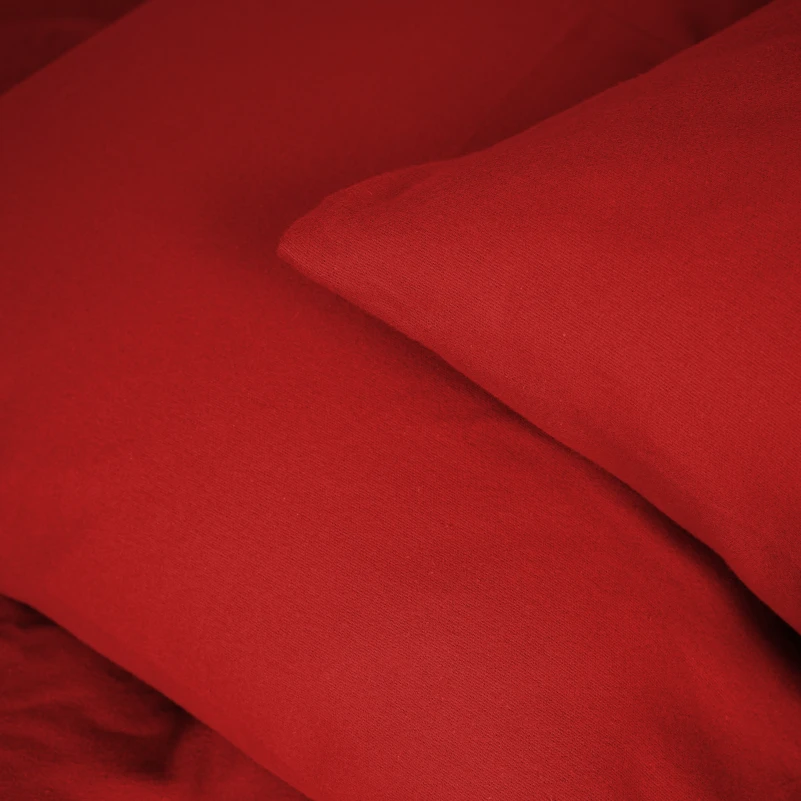 Комплект постільної білизни Фланель 009 "Red" - 9