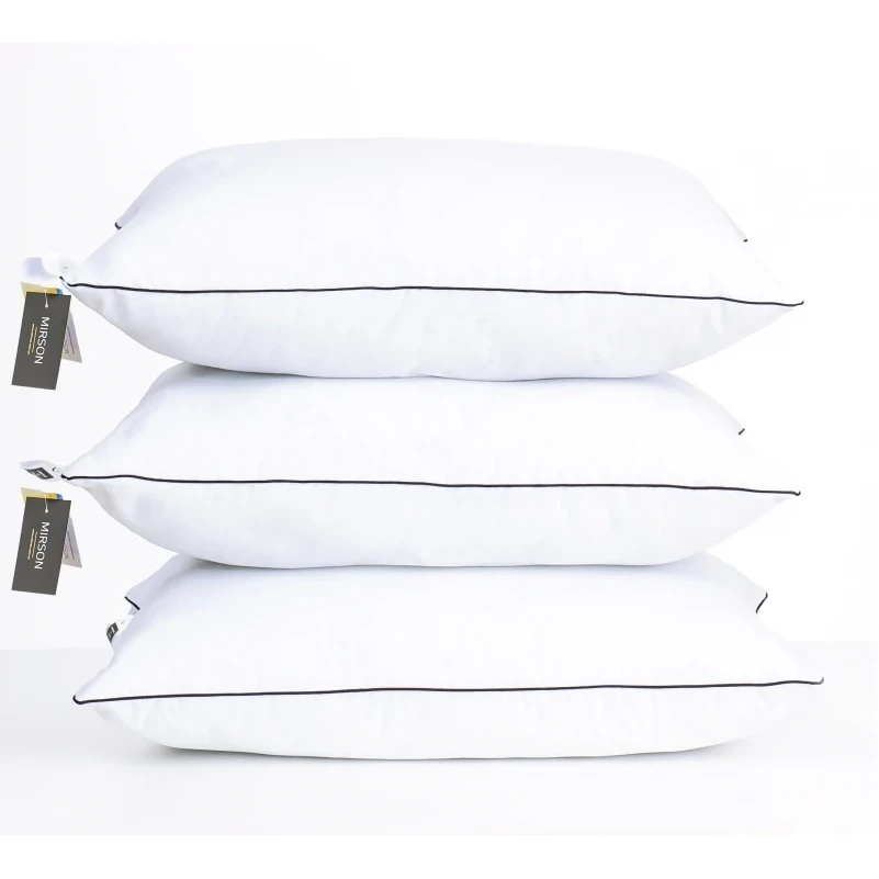 Подушка антиалергенна Royal Light №1521 EcoSilk бавовна (середня)