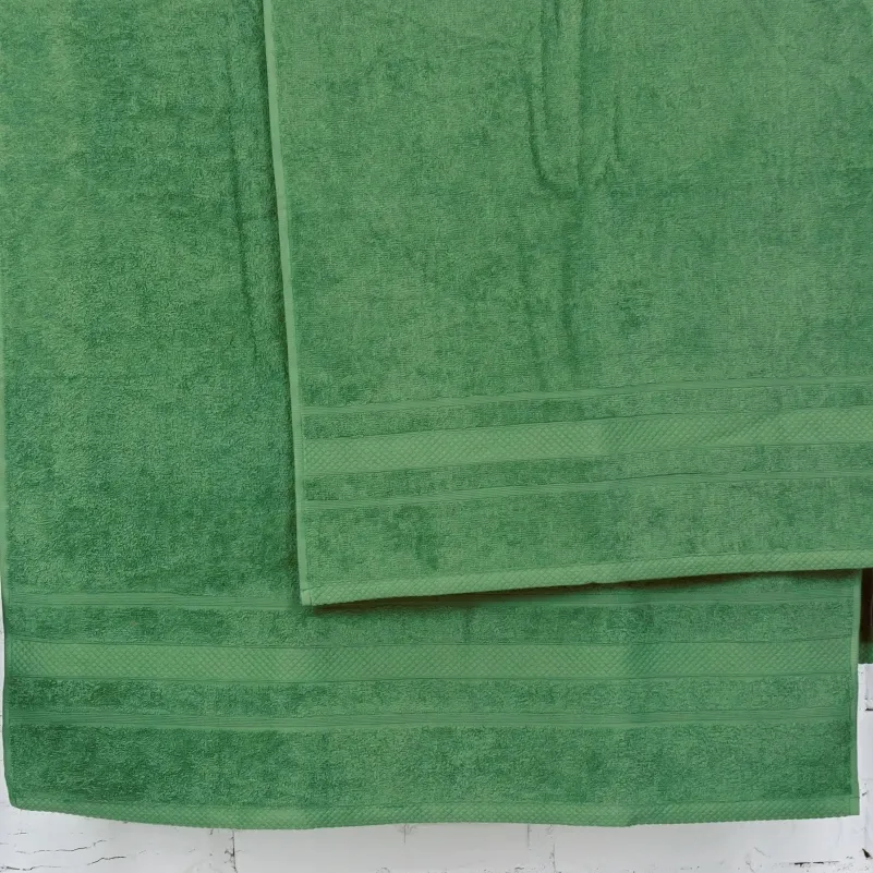 Набор банных полотенец (2 шт.) Е №5079 Elite SoftNess Military - 2
