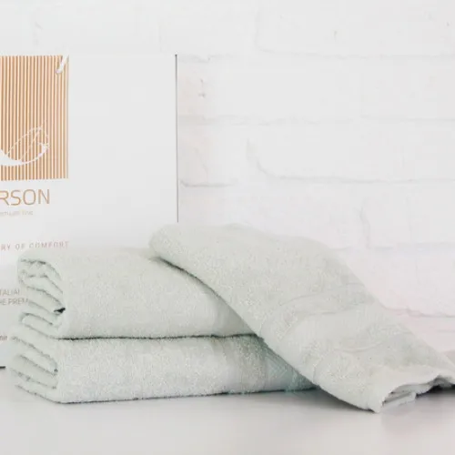 Набор банных полотенец (3 шт.) Е №5078 Elite SoftNess Menthol