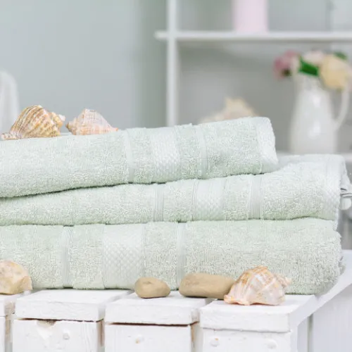 Набор банных полотенец (3 шт.) Е №5078 Elite SoftNess Menthol - 2