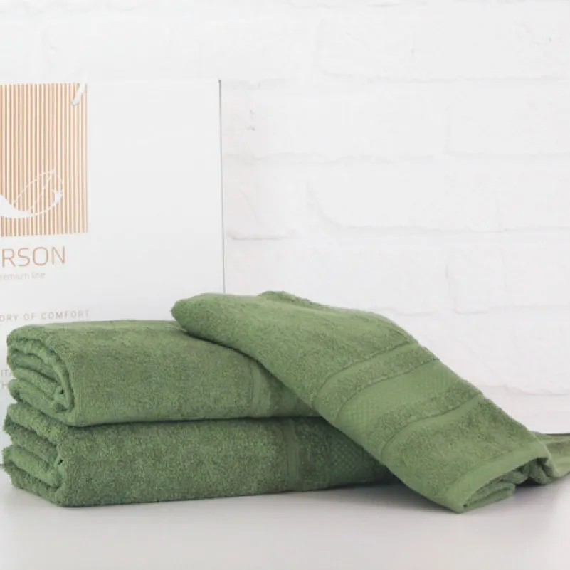 Набор банных полотенец (3 шт.) Е №5079 Elite SoftNess Military