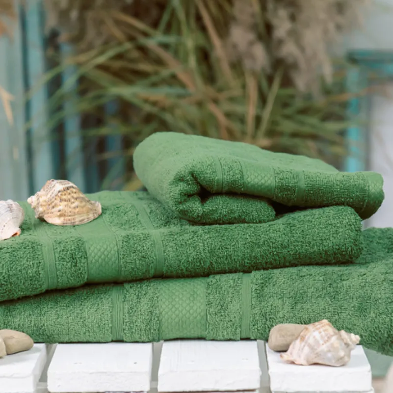 Набор банных полотенец (3 шт.) Е №5079 Elite SoftNess Military - 1