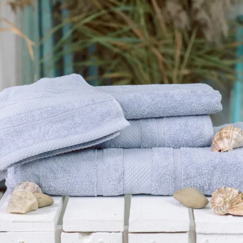 Набір банних рушників (4 шт.) Е №5077 Elite SoftNess Lavender - 2