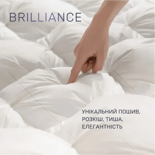Одеяло пуховое Imperial Brilliance 100% пух Imperial class мако-батист (лето) - 2