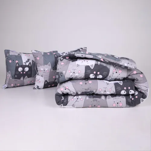 Набір №1285 Сolor Fun Line 17-0543 Hendri Tencel Літо (ковдра + 2 подушки середні)