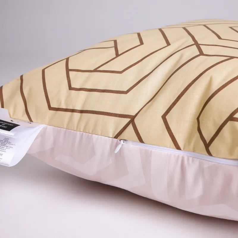 Набір антиалергенний Tencel Зима №3071 Сolor Fun Line (чохол бязь 100%) Geometry (ковдра + 2 середні подушки) - 7