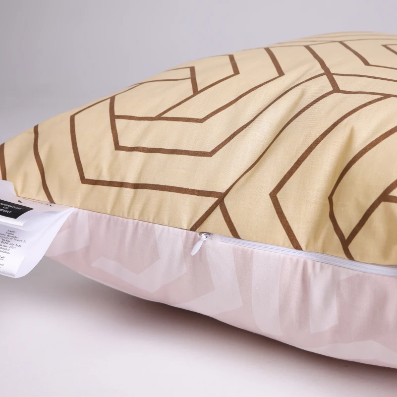 Набір вовняний Зима №3053 Сolor Fun Line (чохол бязь 100%) Geometry (ковдра + 2 подушки середні) - 8