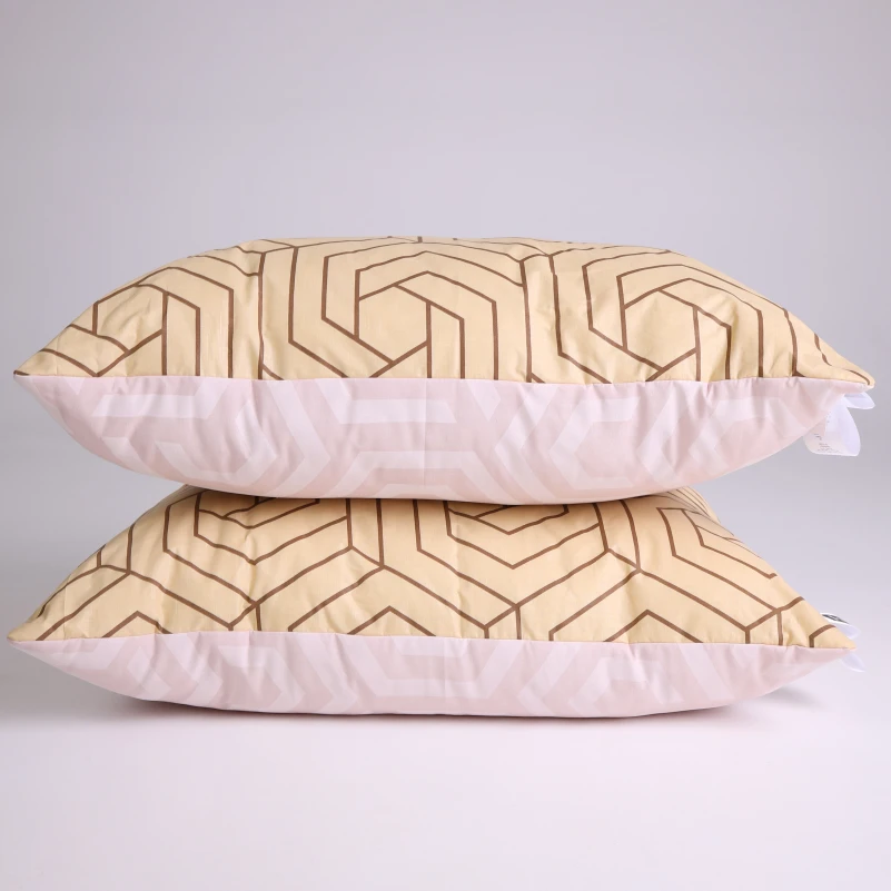 Набір вовняний Зима №3053 Сolor Fun Line (чохол бязь 100%) Geometry (ковдра + 2 подушки середні) - 6