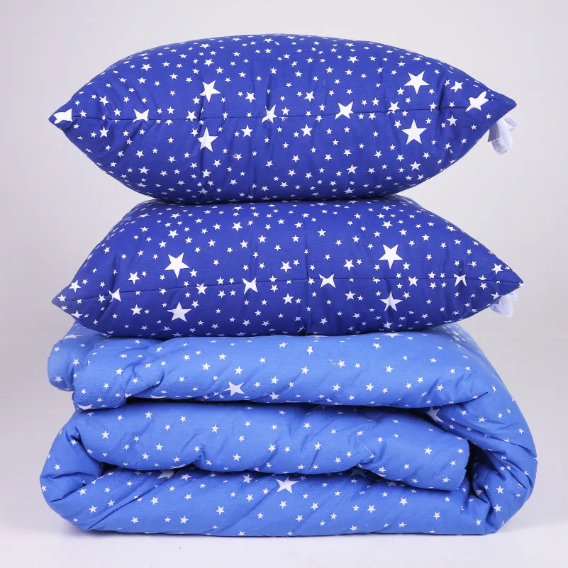 Набір №1232 Сolor Fun Line 17-0432 Milky Way Tencel Літо (ковдра + 2 подушки середні) - 3