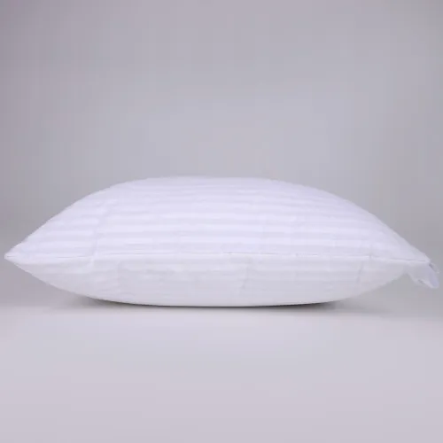 Подушка антиалергенна Kids Time №0118 Сolor Fun Line 17-0605 Stripe White EcoSilk бязь - 2