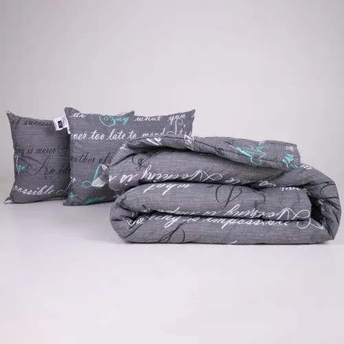 Набір №1179 Сolor Fun Line 17-0003 Tulio Tencel Літо (ковдра + 2 подушки середні)