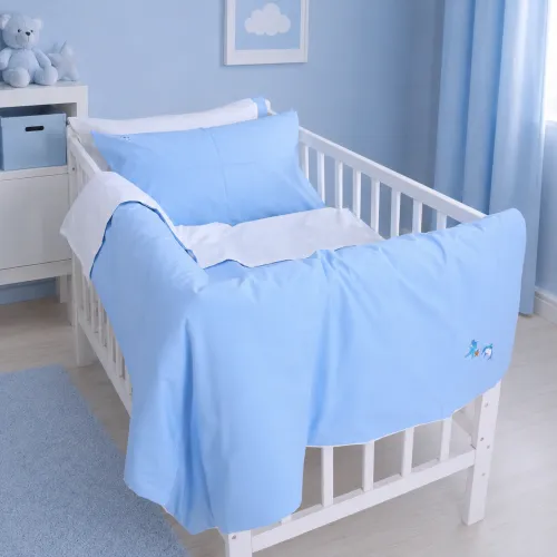 Комплект постільної білизни BABY Poplin Edition Ocean 002 + 067 Maricel - 2