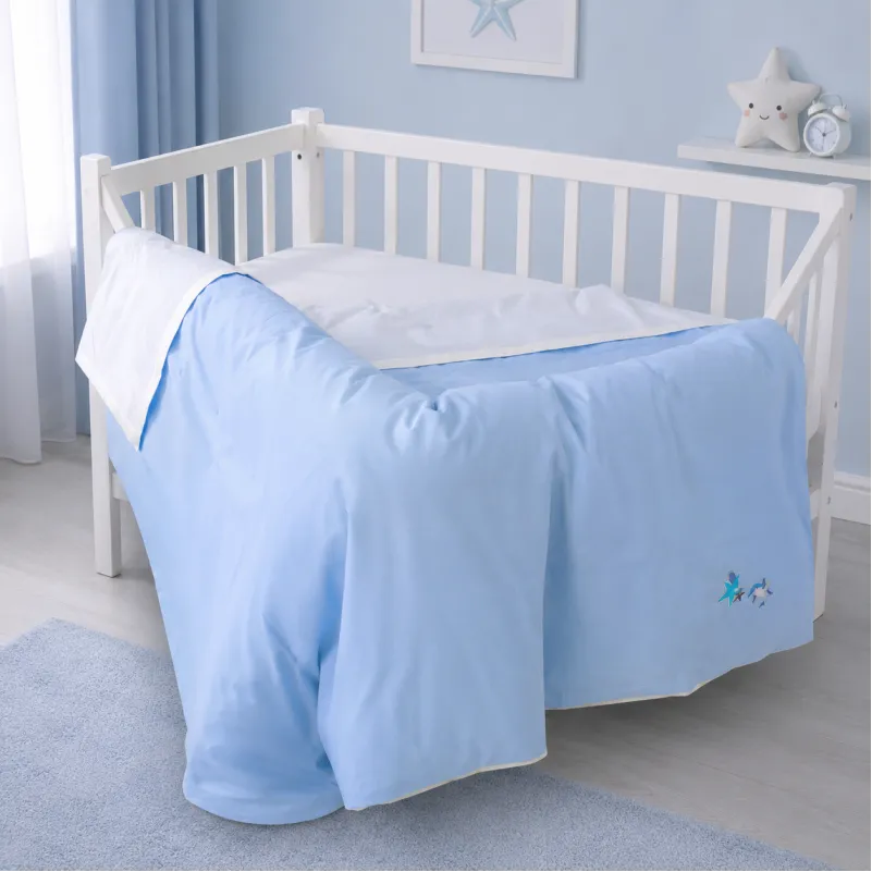 Комплект постельного белья BABY Poplin Edition Ocean 002 + 067 Maricel Фото - 8