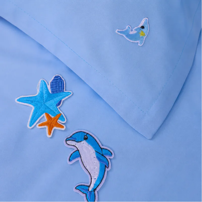 Комплект постельного белья BABY Poplin Edition Ocean 002 + 067 Maricel