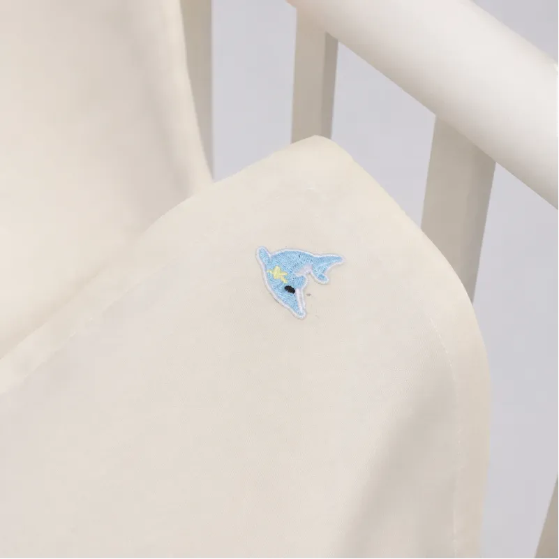 Комплект постільної білизни LITTLE KIDS Poplin Edition Ocean 002 Milky White Фото - 7