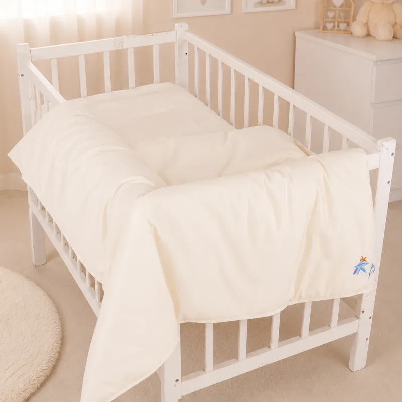Комплект постільної білизни LITTLE KIDS Poplin Edition Ocean 002 Milky White Фото - 8