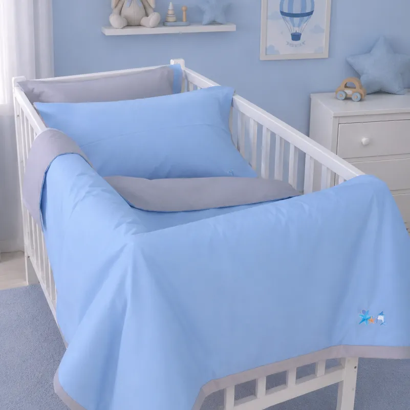 Комплект постельного белья BABY Poplin Edition Ocean 054 + 067 Gerwin - 1