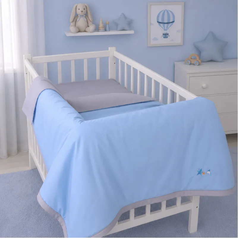 Комплект постельного белья BABY Poplin Edition Ocean 054 + 067 Gerwin Фото - 8