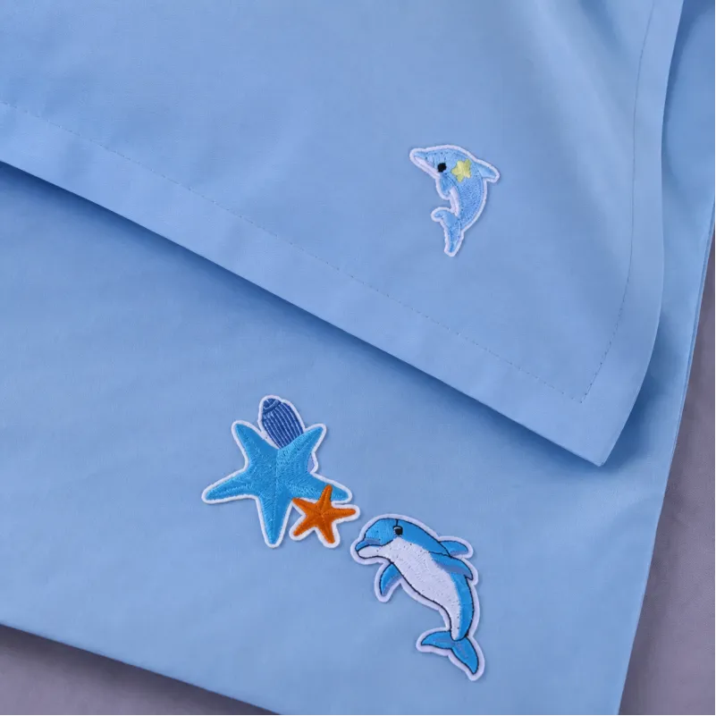 Комплект постельного белья BABY Poplin Edition Ocean 054 + 067 Gerwin