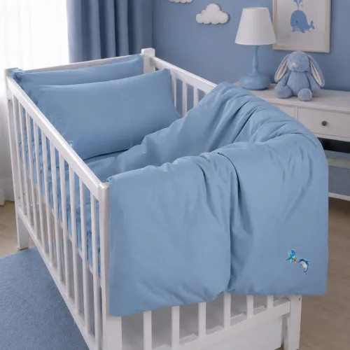 Комплект постільної білизни LITTLE KIDS Poplin Edition Ocean 067 Green wave - 2