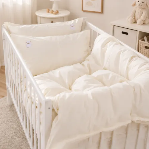 Комплект постільної білизни LITTLE KIDS Poplin Edition Bobby the Sheep 002 Milky White - 2