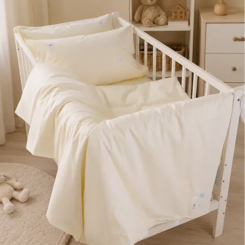 Комплект постільної білизни BABY Poplin Edition Bobby the Sheep 002 Milky White - 2